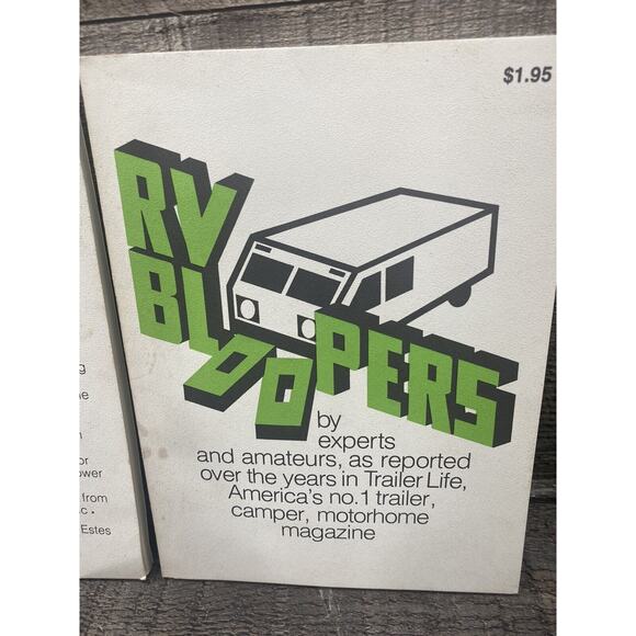 1975 Vintage The RV Owners Technical Guide RV Bloopers How To Guide LOT of 2 - Picture 3 of 9